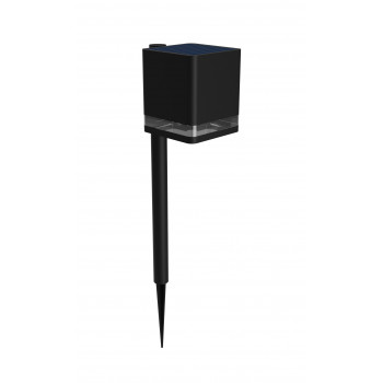 Philips LED lauko saulės šviestuvas ant smaigo Virona 1,8W, juodas