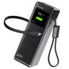 SHARGE HyperTower 170 nešiojamas įkroviklis, 25 000 mAh, 170 W, 4-in-1, juodas