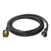 APC maitinimo laidas su fiksavimo jungtimis C19–5-20P, 3,0 m, 120 V