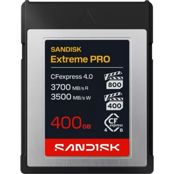 SanDisk Extreme PRO 400GB CFexpress 4.0 Type B atminties kortelė (SDCFEB-400G-GN4NN)