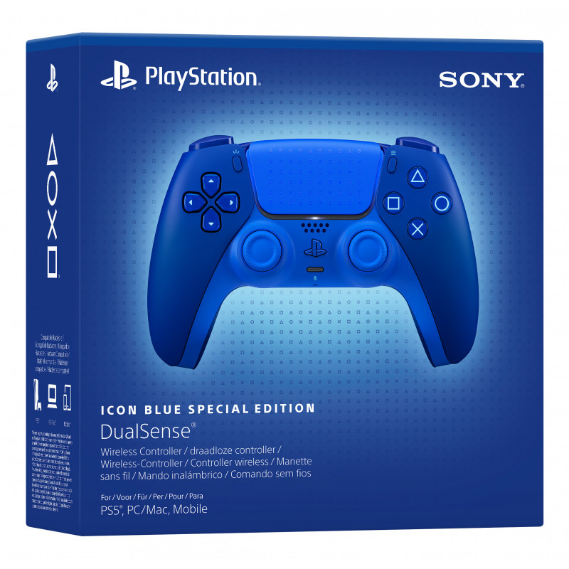 Sony DualSense belaidis valdymo pultas – Icon Blue Special Edition (mėlynas)