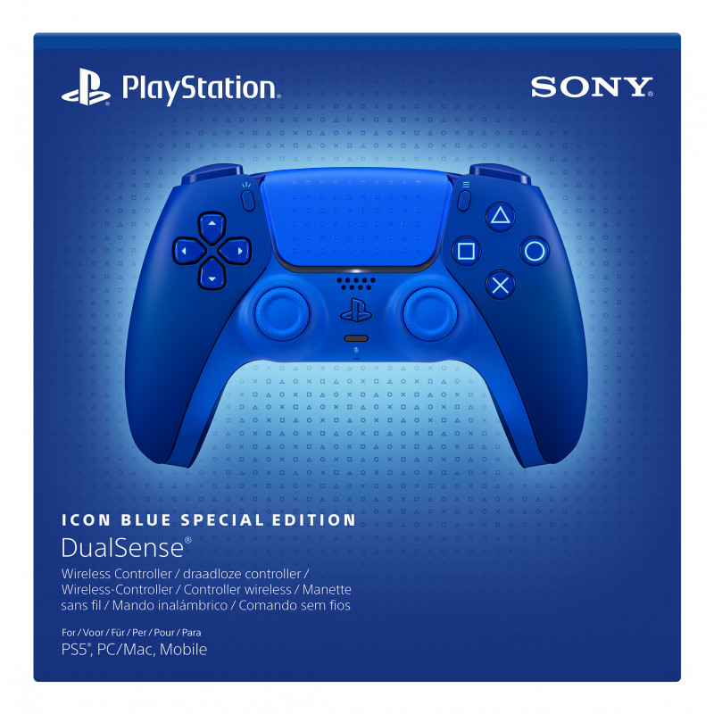 Sony DualSense belaidis valdymo pultas – Icon Blue Special Edition (mėlynas)