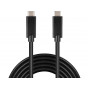 Vivolink USB kabelis USB-C į USB-C, 1,8 m, juodas