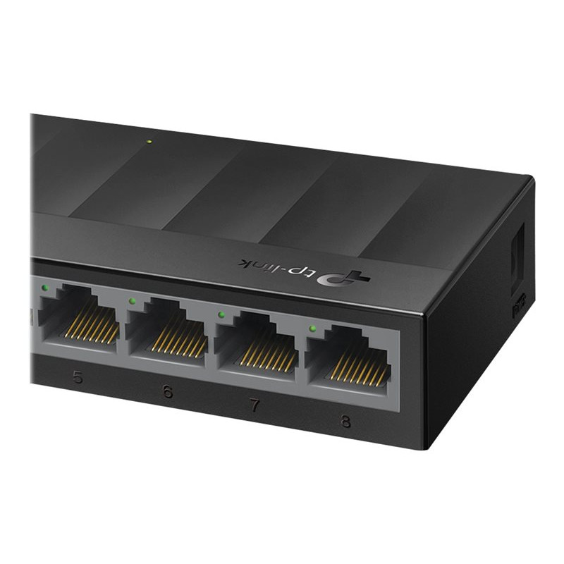 TP-Link TL-LS1008G komutatorius, 8x 10/100/1000 Mbps