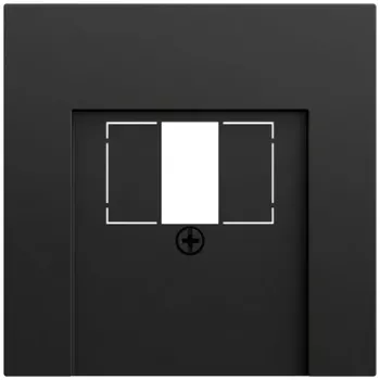 Gira 027674 TAE USB dangtelio plokštė System 70, juoda