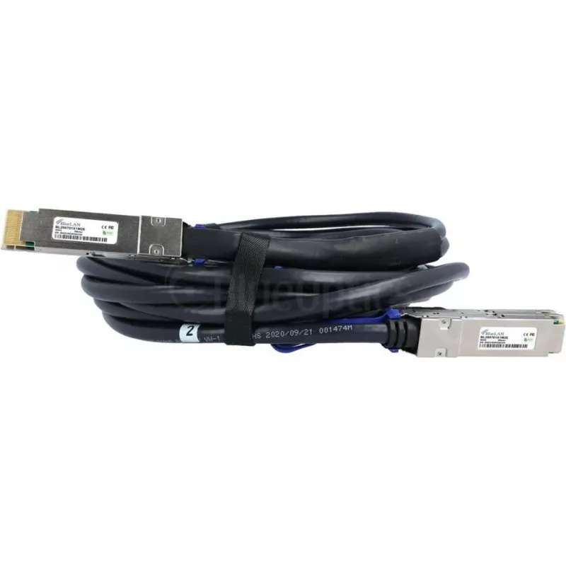 BlueLAN Juniper QDD-2X200G-1M suderinamas 400G QSFP-DD išskaidymo DAC kabelis 1m AWG26