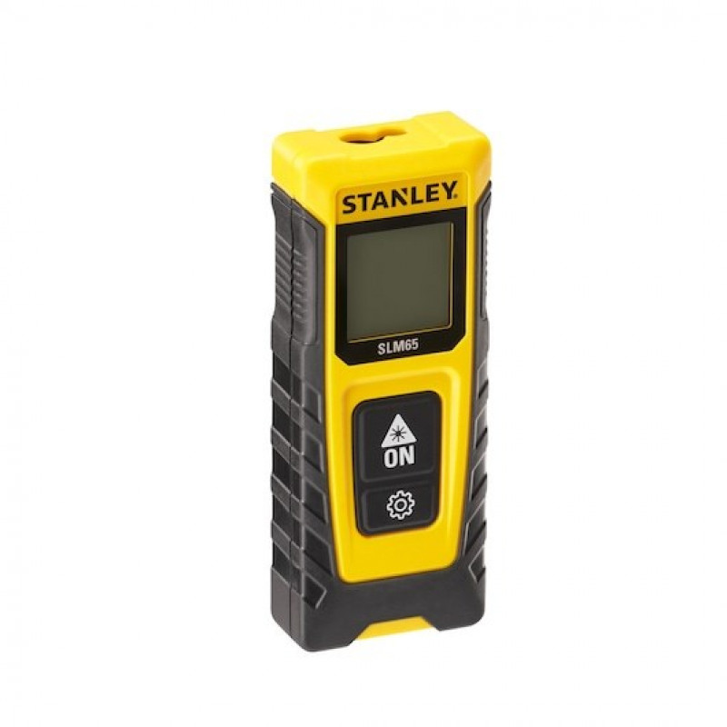 Stanley SLM65 lazerinis atstumo matuoklis juodas, geltonas 20 m