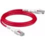 PatchSee Cat6a U/UTP komutacinis kabelis RJ45, 9,7 m, raudonas