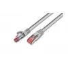 Wirewin Cat6a S/FTP komutacinis kabelis, 15 m, pilkas