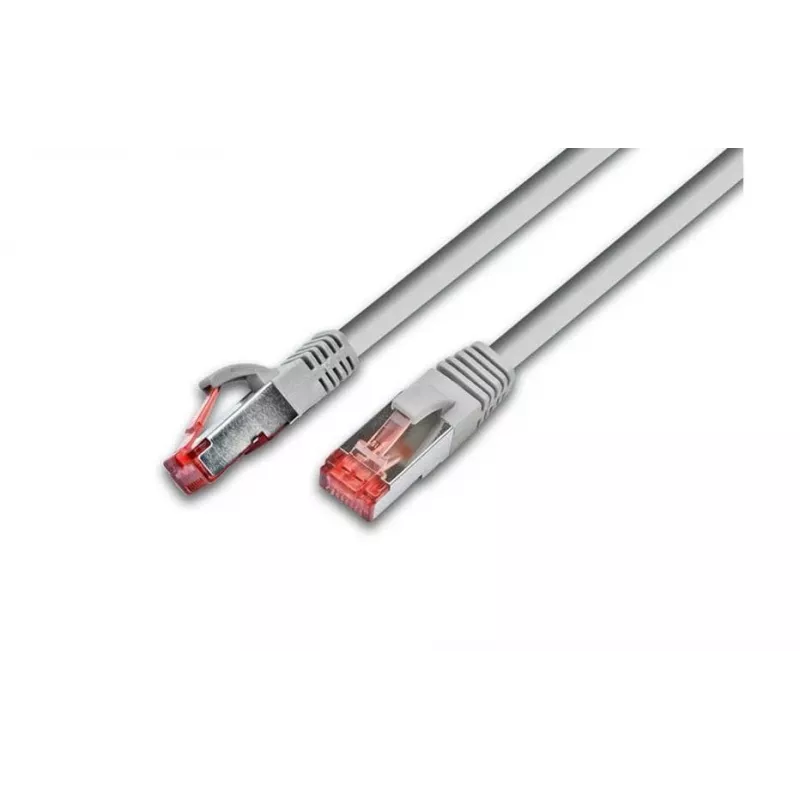 Wirewin Cat6a S/FTP komutacinis kabelis, 15 m, pilkas