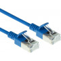 ACT neužkliūvantis Cat6a U/FTP komutacinis kabelis RJ45, 3 m, mėlynas, LSZH