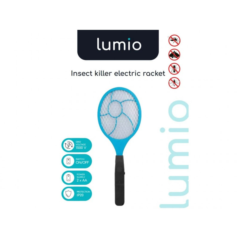 LUMIO elektrinė musmušė (MKE007), 2xAA, mėlyna