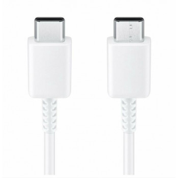 Samsung kelioninis adapteris TA800 su USB-C į USB-C kabeliu, baltas