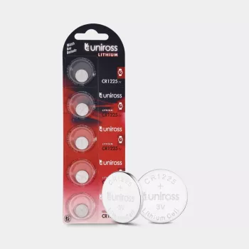 Uniross Batteries ličio monetos elemento baterija CR1225 3V – SP5 bendrosios paskirties baterija