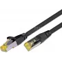 Wirewin Cat6a S/FTP komutacinis kabelis, 2 m, juodas