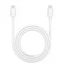 OPPO VOOC kabelis USB-C – USB-C, 8 A, baltas, EU (DL129)