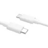 OPPO VOOC kabelis USB-C – USB-C, 8 A, baltas, EU (DL129)