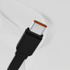 Dudao K32 nešiojamas įkroviklis 22.5W 10000 mAh su įmontuotu USB-C/ Lightning kabeliu - juodas