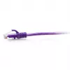 C2G Cat6a plonas pataisymo kabelis 28AWG, 1,5 m (5 pėd.), purpurinis (30190)
