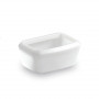 Stefanplast Second mažas vandens indas 0,3 l (Gulliver 1-2-3) 12x8x5,4 cm baltas