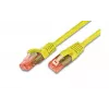Wirewin Cat6 U/UTP komutacinis kabelis, 0,5 m, geltonas