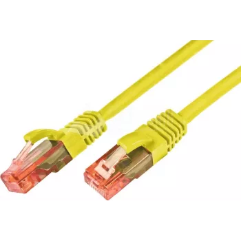 Wirewin Cat6 U/UTP komutacinis kabelis, 1,5 m, geltonas