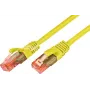 Wirewin Cat6 U/UTP komutacinis kabelis, 1,5 m, geltonas