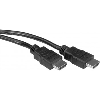 Secomp STANDARD didelio greičio HDMI kabelis su eternetu, 1 m, juodas (11.55.3671)