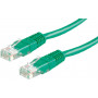 Secomp Cat6 U/UTP komutacinis kabelis RJ45, 1 m, žalias