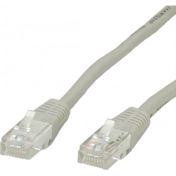 Secomp Cat6 U/UTP komutacinis kabelis RJ45, 0,5 m, smėlio spalvos