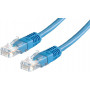 Secomp Cat6 U/UTP komutacinis kabelis RJ45, 0,5 m, mėlynas