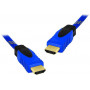 LTC didelės spartos HDMI kabelis, 5 m, 4K, mėlynas