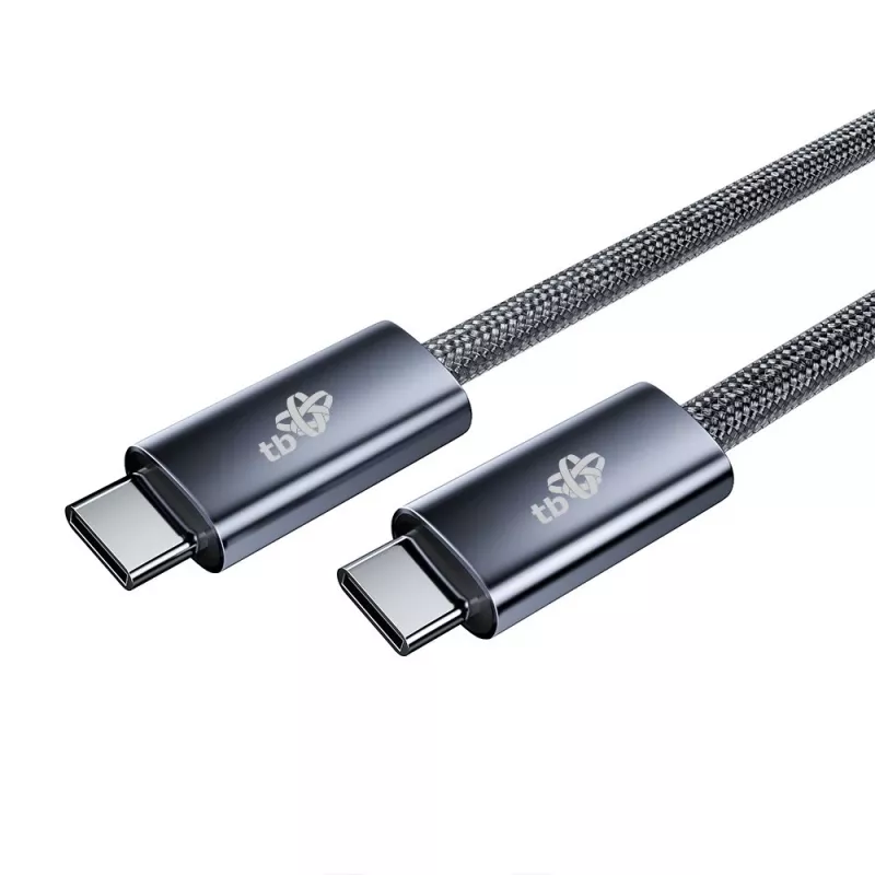 TB pintas USB 3.2 Gen 1 kabelis USB-C į USB-C, 1 m, 100 W, juodas