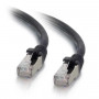 Mercodan Cat6a S/FTP tinklo kabelis RJ45, 2 m, juodas