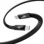 TB USB 2.0 kabelis USB-C į USB-C, 1 m, 60 W, juodas