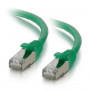 Mercodan Cat6a S/FTP komutacinis kabelis RJ45, 1,5 m, žalias (371916015)