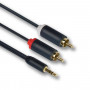 Mercodan PRO Minijack-RCA garso kabelis ULTRA, 2 m