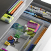 KIS Box Sistemo Organizer 2 15 x 7,5 x 5 cm permatomas/šviesiai pilkas