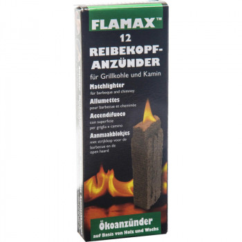 Flamax ekologiški uždegimo kubeliai/degtukai, 12 vnt.