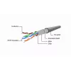Gembird Cat5e F/UTP komutacinis kabelis RJ45, 1 m, geltonas
