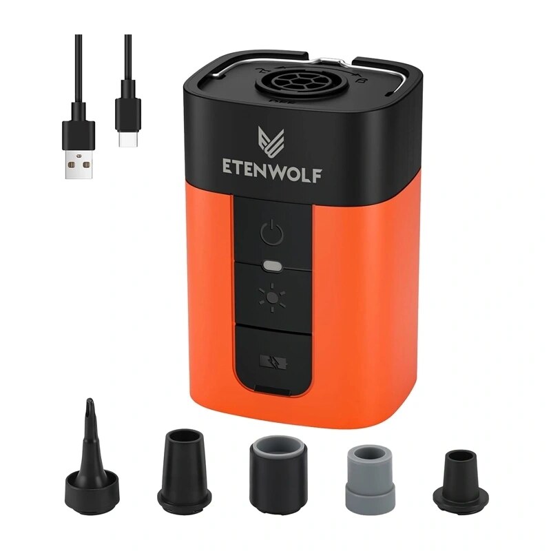 Etenwolf AIR 5 Pro 10400mAh elektrinis siurblys (oranžinės spalvos)
