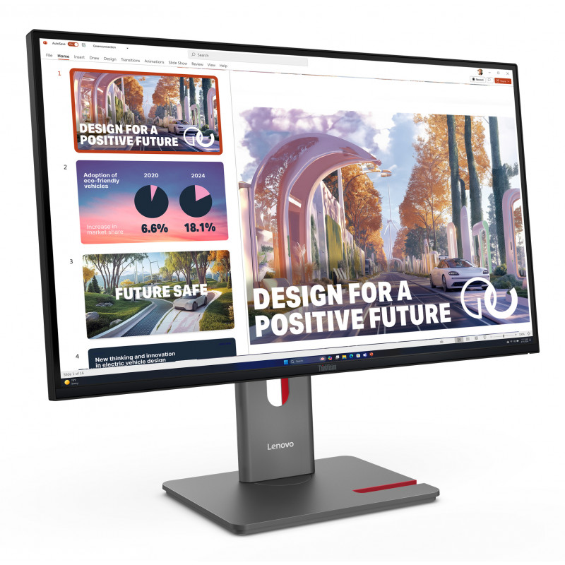 Lenovo monitorius ThinkVision P27QD-40 27'' su MC60