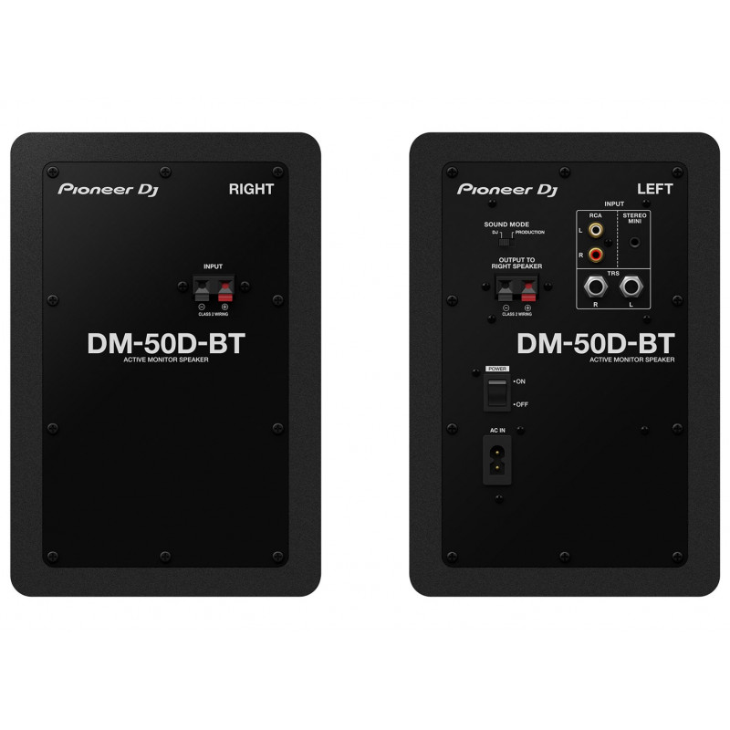 Pioneer DM-50D-BT garsiakalbis 2-jų juostų juodas laidinis ir belaidis 50 W