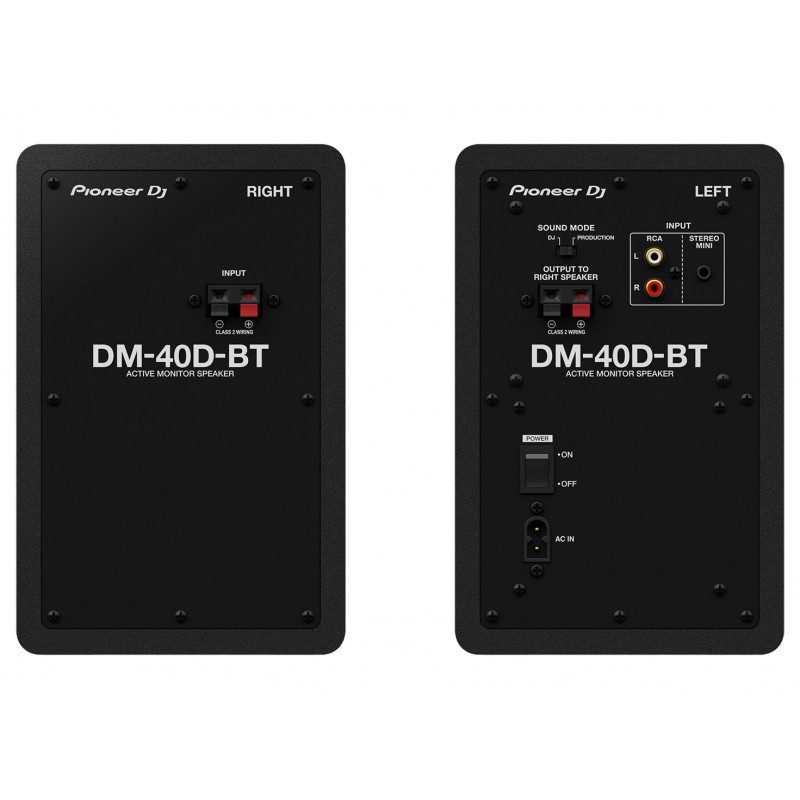 Pioneer DM-40D-BT garsiakalbis 2-jų juostų juodas laidinis ir belaidis 38 W