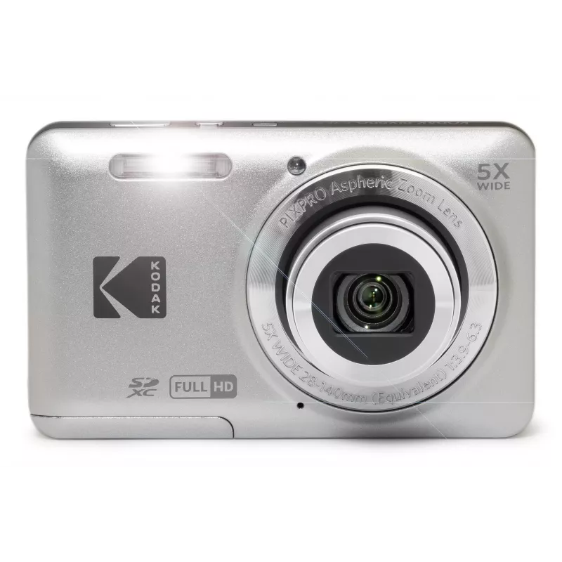 Kodak FZ55 skaitmeninis fotoaparatas, sidabrinis