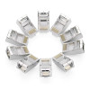 UGREEN CAT6 FTP RJ45 moduliniai kištukai, 10 vnt. paketas