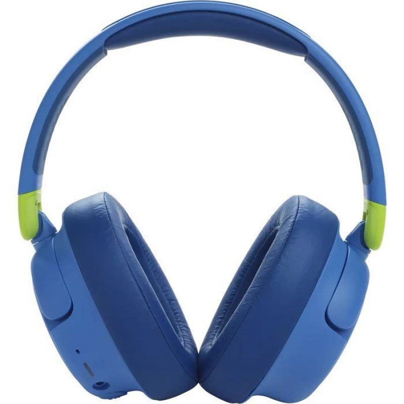 JBL Junior 460NC mėlynos spalvos ausinės su galvos lankeliu