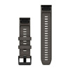 Garmin QuickFit 22 laikrodžių apyrankės, Pebble Grey silikoninės [010-14559-00]
