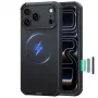 ESR Cyber Tough MagSafe dėklas iPhone 17 Pro / 18 Pro, juodas