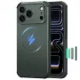 ESR Cyber Tough MagSafe dėklas iPhone 17 Pro / 18 Pro, žalias